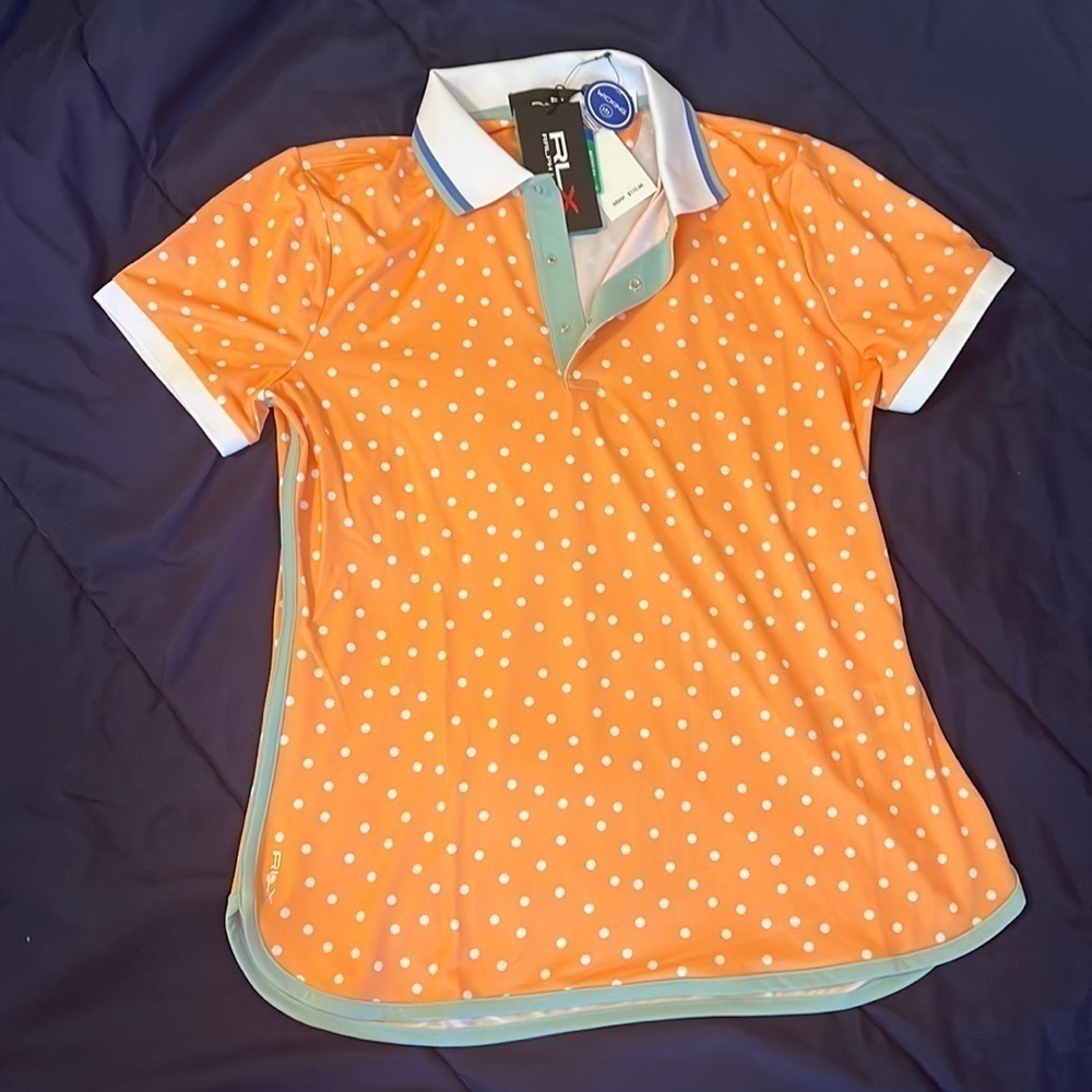 NWT Ralph Lauren RLX women’s polo size small short sleeve